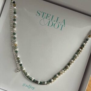 NIB Stella & Dot Collectors Box Convertible Necklace